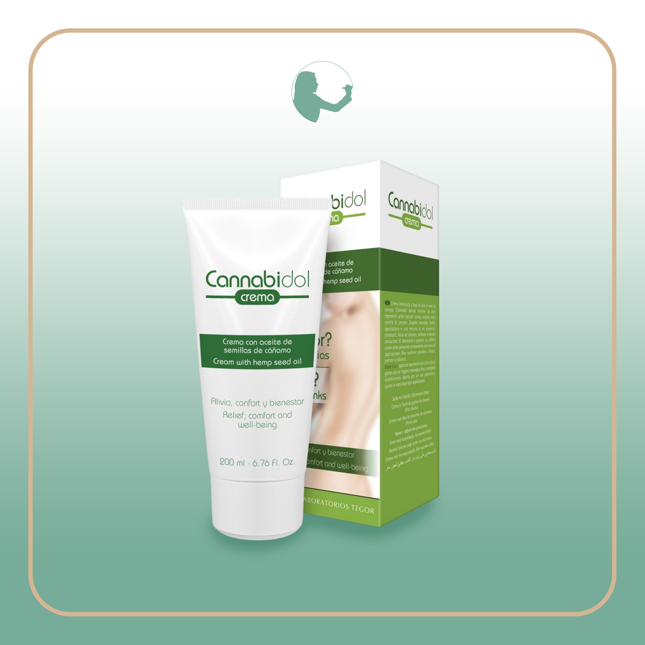 CANNABIDOL CREAM 200ML