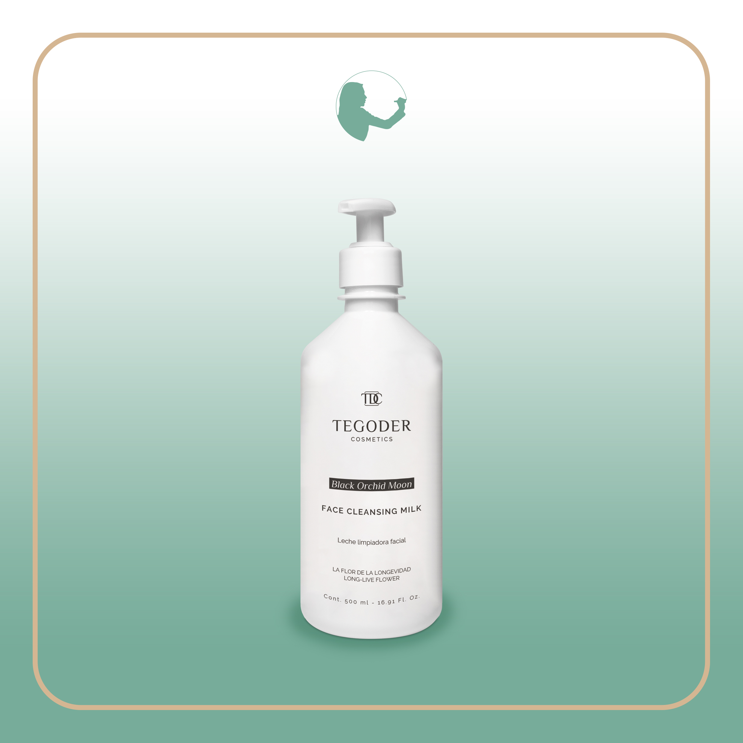 BLACK ORCHID MOON FACE CLEANSING MILK 500ML