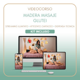 Madera masaje glutei