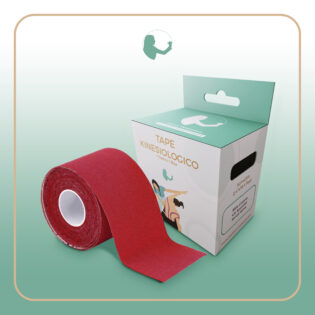 Nastro per Taping kinesiologico verde