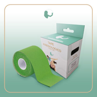Nastro per Taping kinesiologico Verde
